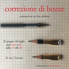corso di bozze, giugno-luglio 2020