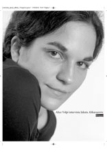 Jakuta Alikavazovic intervistata da Alice Volpi