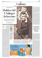luccone su "Il giovane Holden", Repubblica
