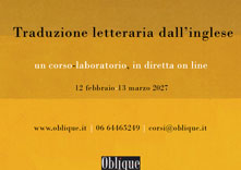 Corso traduzione Oblique, febbraio 2027