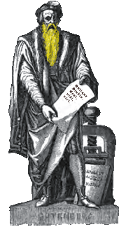 Gutenberg obliquo